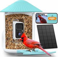 Smart Bird Feeder with 2K HD AI Camera