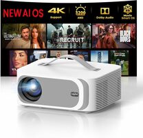 4K Smart Projector WiFi & Bluetooth Auto Focus HDR10+