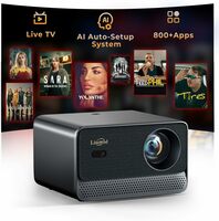 Smart Projector WiFi & Bluetooth Auto Focus 4K Support
