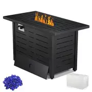 Windproof Propane Fire Pit Table