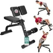 Adjustable Roman Chair Hyperextension Bench