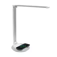 Wireless Charging LED Desk Lamp - Adjustable Brightness
