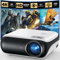 Portable Mini 1080P Bluetooth Projector
