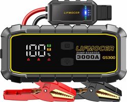 3000A Portable Jump Starter - USB Quick Charge