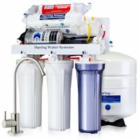 6 Stage RO System w/ Pump - Alkaline Water Filter