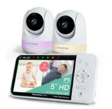 Prisma HD Split Screen Baby Monitor with Night Light
