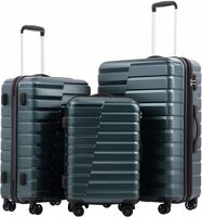 Durable Luggage Set with 360° Spinner Wheels