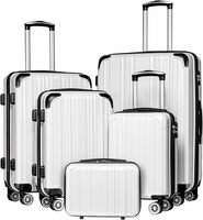 5-Piece Luggage Set w/ Dual Spinner Wheels