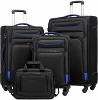 5-Piece Lightweight Softshell Luggage Set