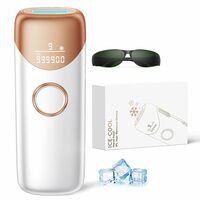 Ice Cooling IPL Hair Removal Device w/ 9 Energy Levels