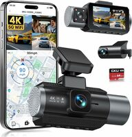 4K Triple Channel Dash Cam with GPS & WiFi