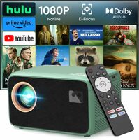 1080P Smart Projector with WiFi & Bluetooth