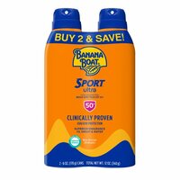 SPF 50 Sport Sunscreen Spray Twin Pack