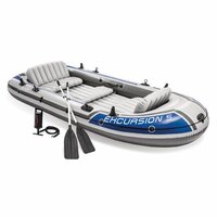  Inflatable 5 Person Fishing River Boat Raft
