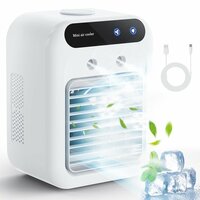 3-Speed Portable Cooling Fan with Mist Mode