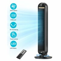 8-Speed 36" Tower Fan with Remote