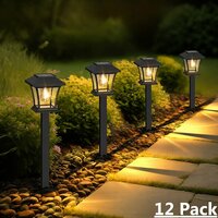 12 Pack Solar Landscape Lights