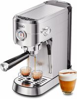 Espresso Machine with Milk Frother & 20 Bar Pump