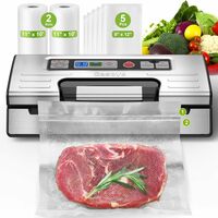Precision Vacuum Sealer w/ Built-in Bag Storage