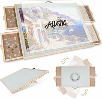2-in-1 Tilting & Rotating Puzzle Board