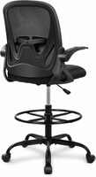 Ergonomic Standing Desk & Drafting Office Chair