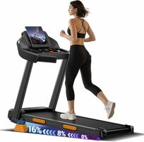 Portable Incline Treadmill with LED Display