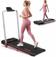 3-in-1 Walking Pad with Foldable Handle Bar