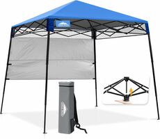 Pop-Up Canopy Sun Shelter with Backpack Carry Bag