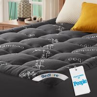 Cooling Bamboo Viscose Pillow Top Mattress Topper