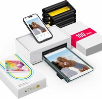 Portable 4x6 Wi-Fi Photo Printer with Dye Sublimation