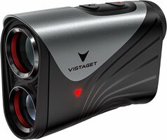Golf Rangefinder with Image Stabilization & Slope Switch