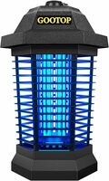 Outdoor Bug Zapper for 1/2 Acre with 4200V Grid