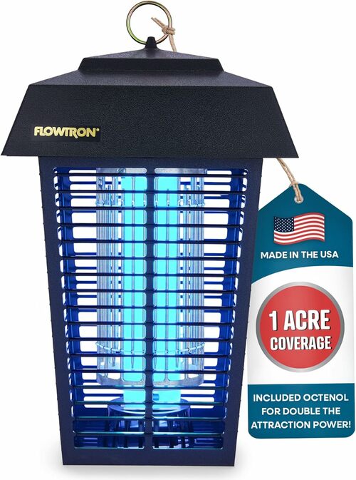 Outdoor Bug Zapper with UV Light & Octenol Lure