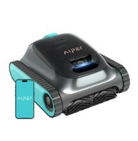 Robotic Pool Cleaner with Dual Filtration & App Control