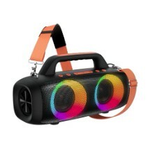 Portable Bluetooth Speaker with RGB Party Lights