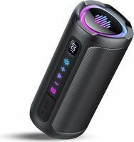 Portable Bluetooth Speaker with Battery Display