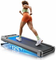 Walking Pad with 12% Auto Incline & App Control