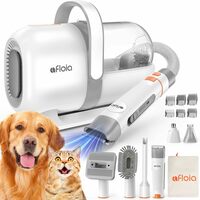6-in-1 Dog Grooming Vacuum with Clipper & Nail Grinder
