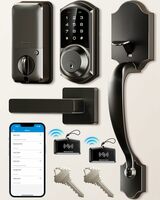 Smart Lock Handle Set with App Control & Keyless Entry