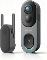 5MP Video Doorbell with 180° View & AI Detection