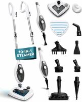 10-in-1 Multi-Surface Steam Mop with Dual Tank System
