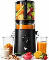3-in-1 Cold Press Juicer with Wide Mouth Feed Chute