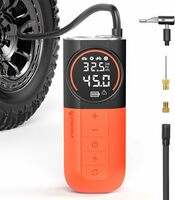 Compact Digital Air Compressor with LED Light