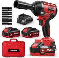 1106Ft-Lbs Cordless High-Torque 1/2" Impact Wrench