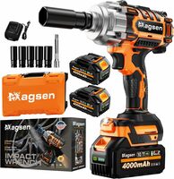 900Ft-Lbs Cordless 1/2" High Torque Impact Wrench