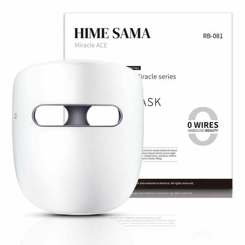 Wireless 9-Color LED Face Mask for Radiant Skin