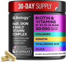Hair, Skin & Nails Vitamin B & Biotin Complex
