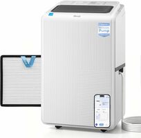 Smart Whole-Home Dehumidifier with Pump