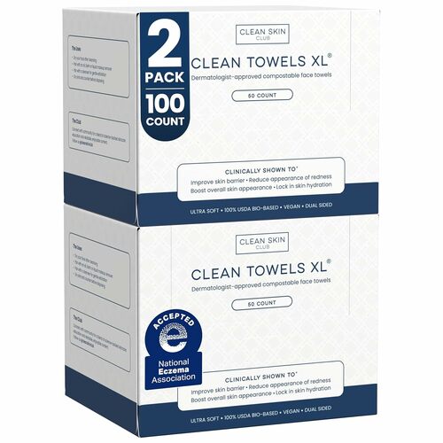 Biobased Disposable Face Towels for Sensitive Skin