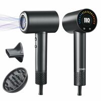High-Speed Ionic Hair Dryer with Magnetic Attachments
